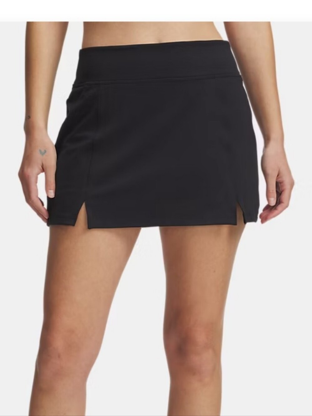 UA Black Medium Movement Panel Skort